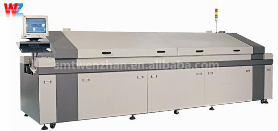 20A PCB Reflow Oven , 12 Zone Conveyor Reflow Oven