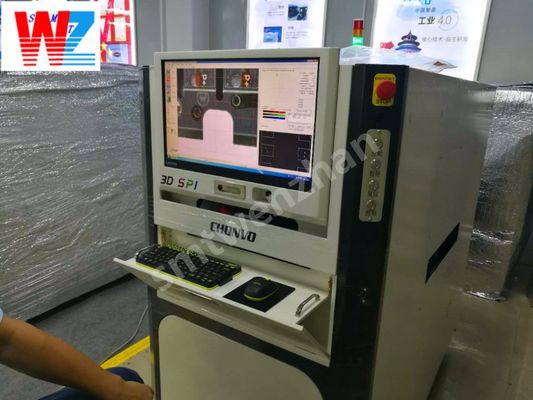 SMT Samsung Solder Paste Inspection Machine 3D- SPI With 0.67um Accuracy