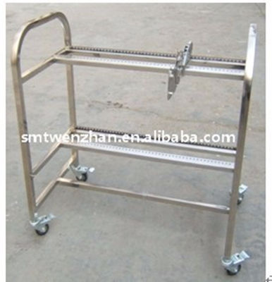 Stainless Steel SMT Feeder Carts YAMAHA YS YV Feeder Storage Cart