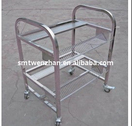 Stainless Steel SMT Feeder Carts YAMAHA YS YV Feeder Storage Cart