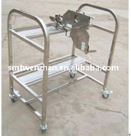 PANASERT CM402 CM602 SMT Feeder Carts Silver Color Stainless Steel