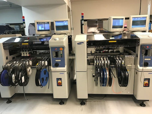 Used High Speed Pick And Place Machine Samsung CP40 SMT Chip Mounter