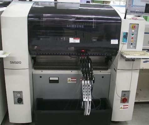 SM320 75000CPH Samsung SMT Pick And Place Machine For PCB Manufacturing