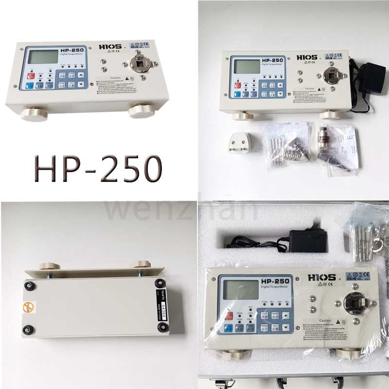 Hios HP250 Digital Torque Meter Three Measurement Units Multi Functional