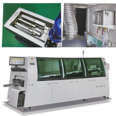 SMT PCB wave solder machine pcb assembly production machine wave ...