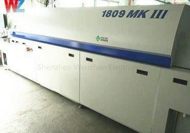 1250mm Height Heller Reflow Oven , 1809 MKIII Hot Air Reflow Oven