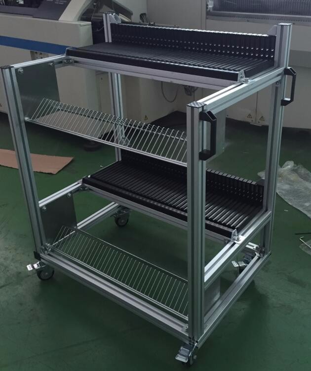 Aluminium Alloy H1100mm Smt Feeder Cart Fuji Spare Parts 1
