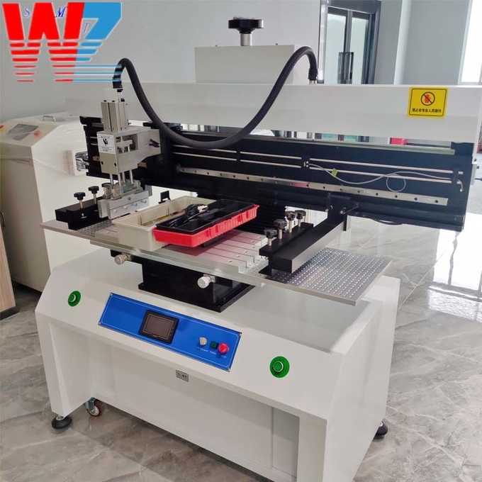 SMT Semi Automatic PCB Printer Smt Solder Paste Printing Machine 0