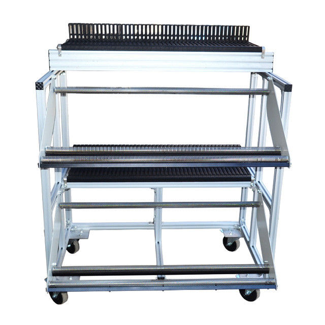 W600mm Stainless Steel Feeder Cart , Double Layers Fuji Cart 0